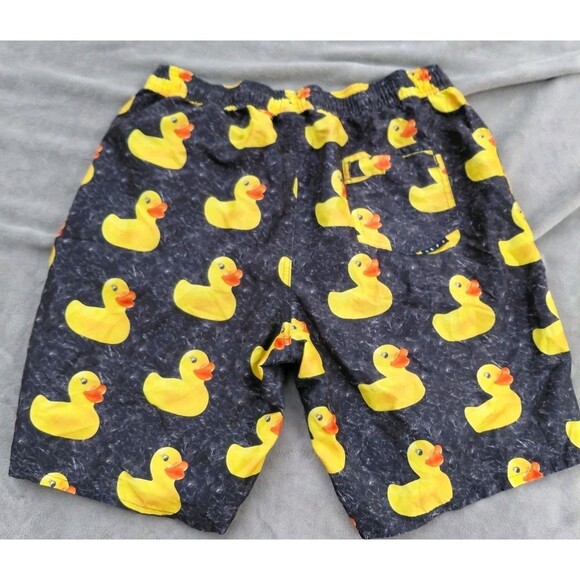 Neff - Rubber Duck Board Shorts Drawstring Boy’s Size Large - Picture 2 of 10